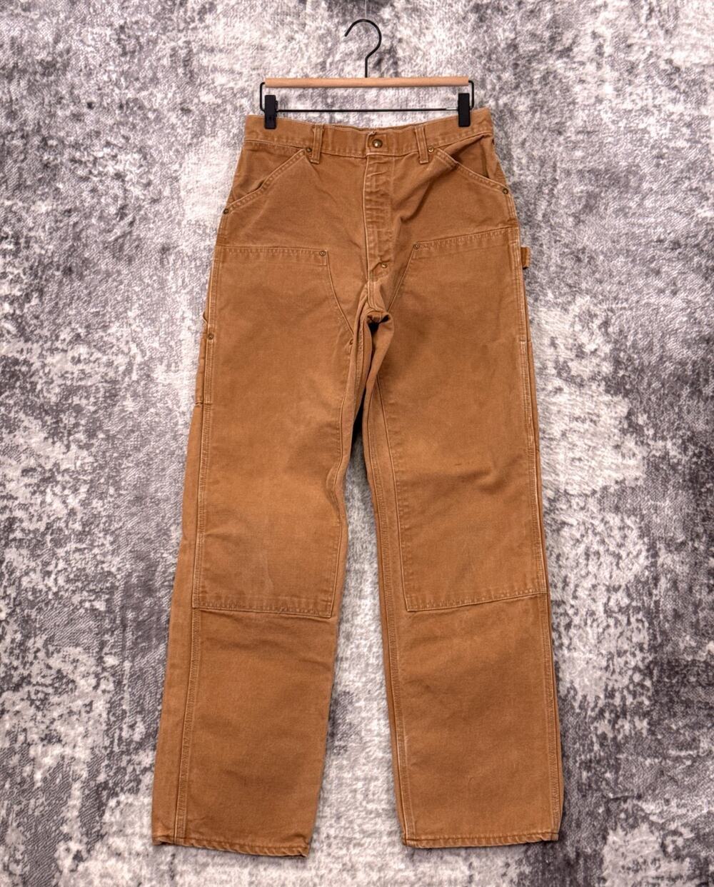 Vintage Carhartt Double Knee Work Pants 30 x 32 Mens Duck Canvas Made USA